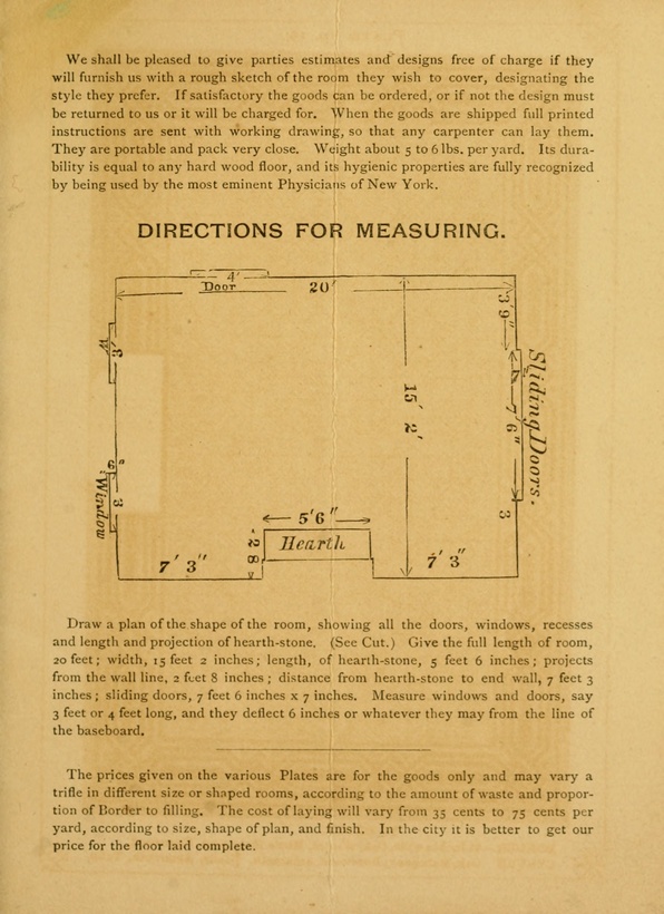 Wood Carpet Co's Elegant Parquet & Inlaid Floors: c. 1890: Page 19