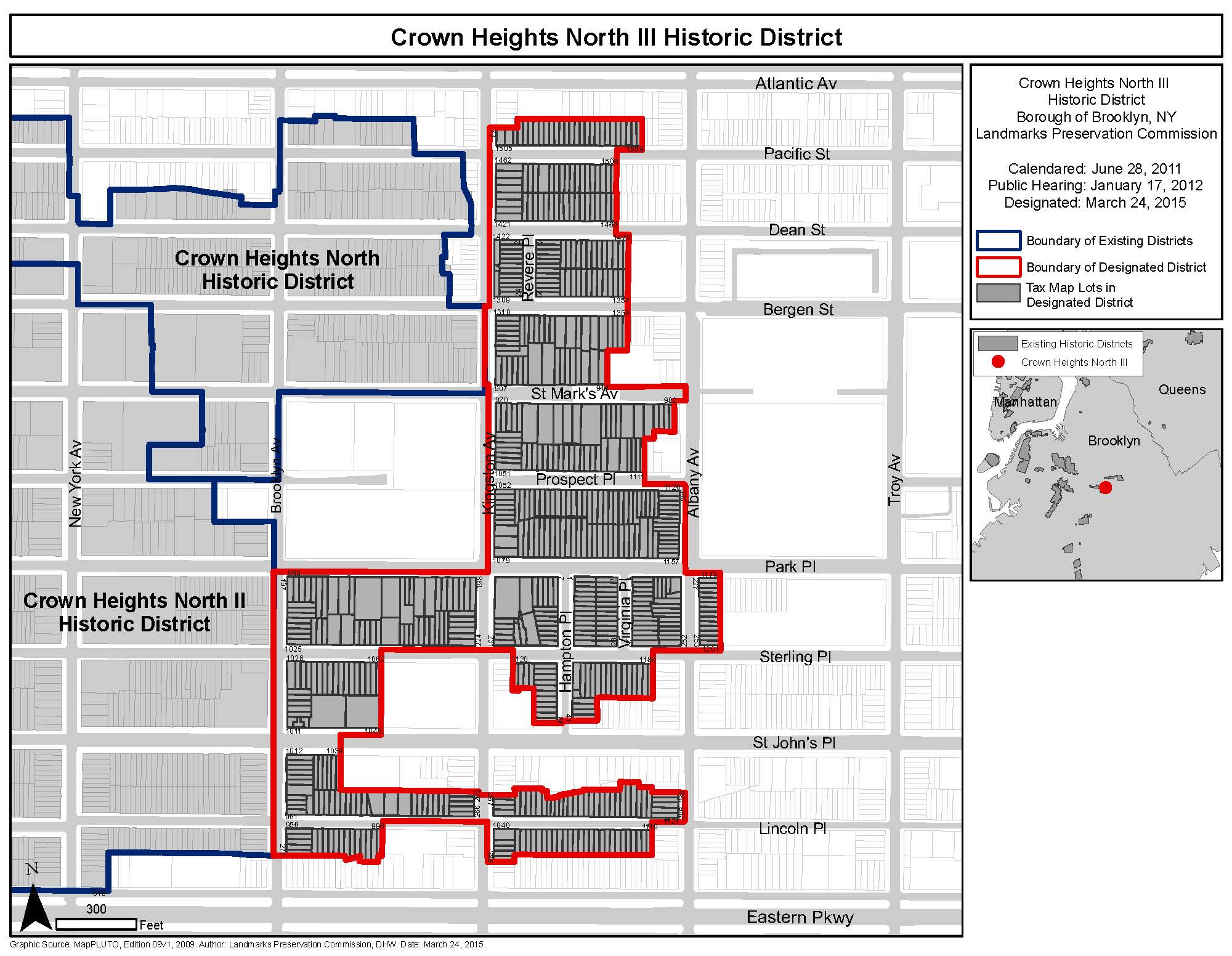 Crown Heights North III map